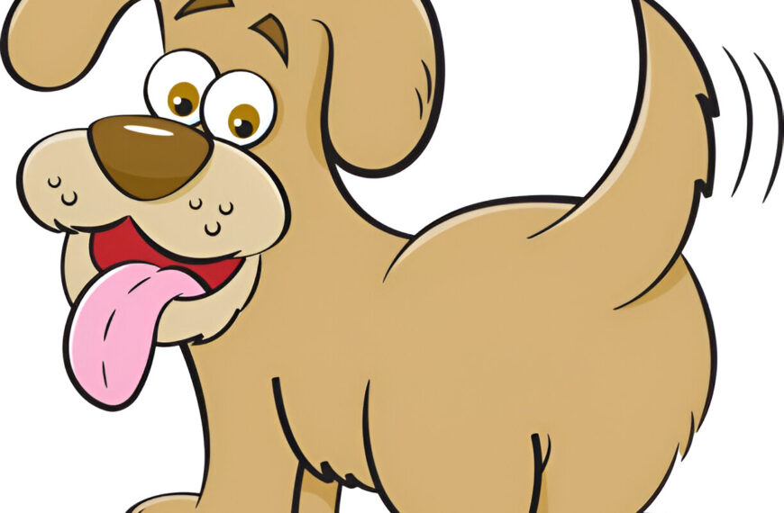 Dog tail wagging